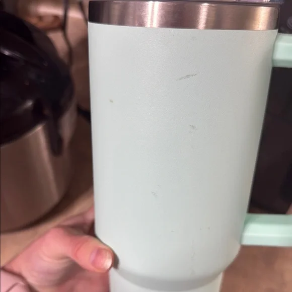 Russ Green Mug Insulated Matte Finish - Picture 6 of 8